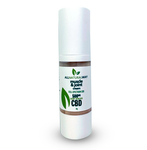 All Natural Way  CBD Muscle & Joint Pain Relief Cream - 500MG